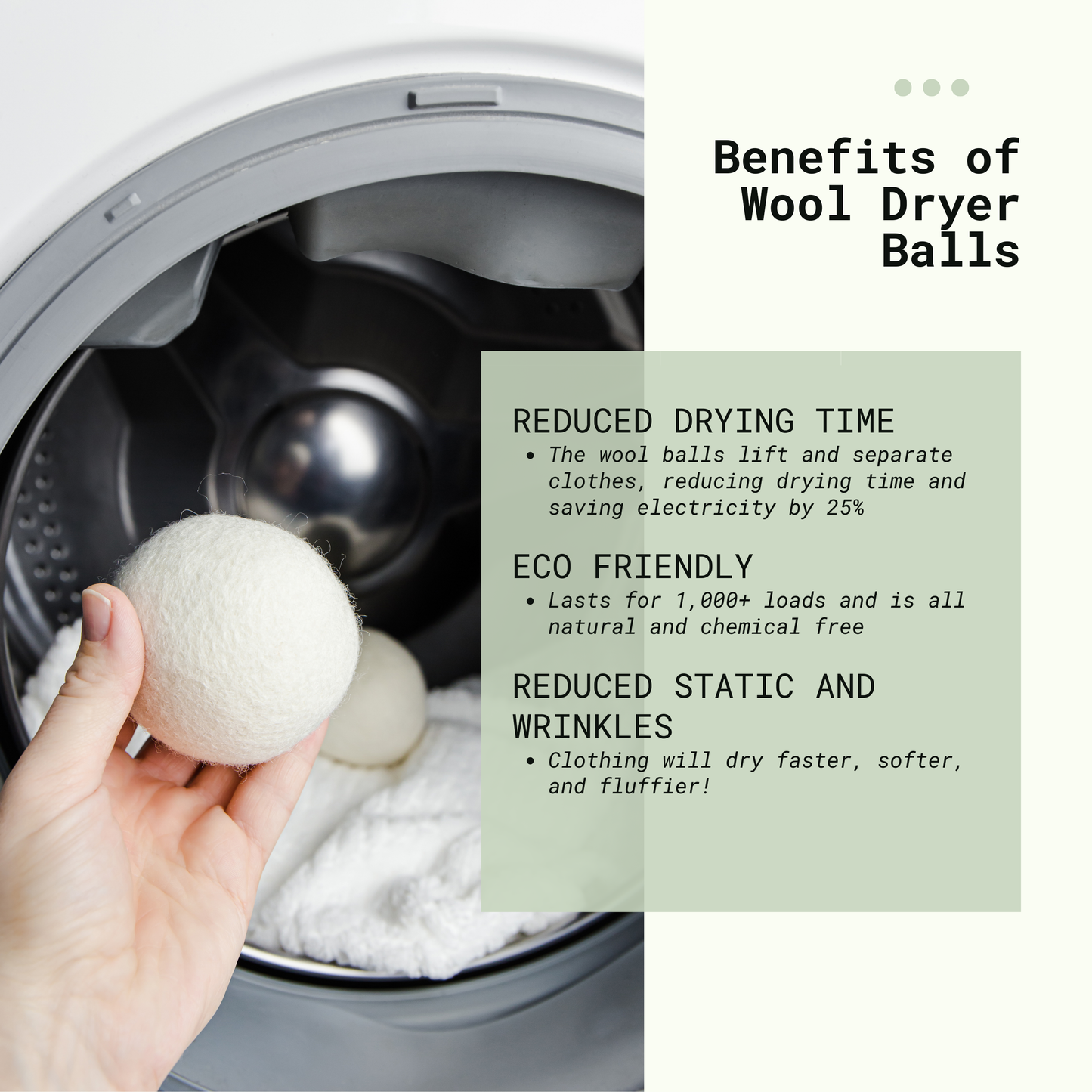XL Wool Dryer Balls