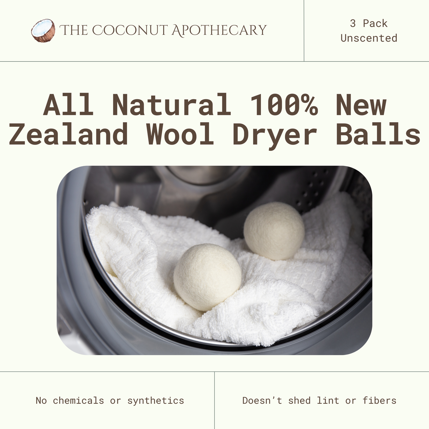 XL Wool Dryer Balls