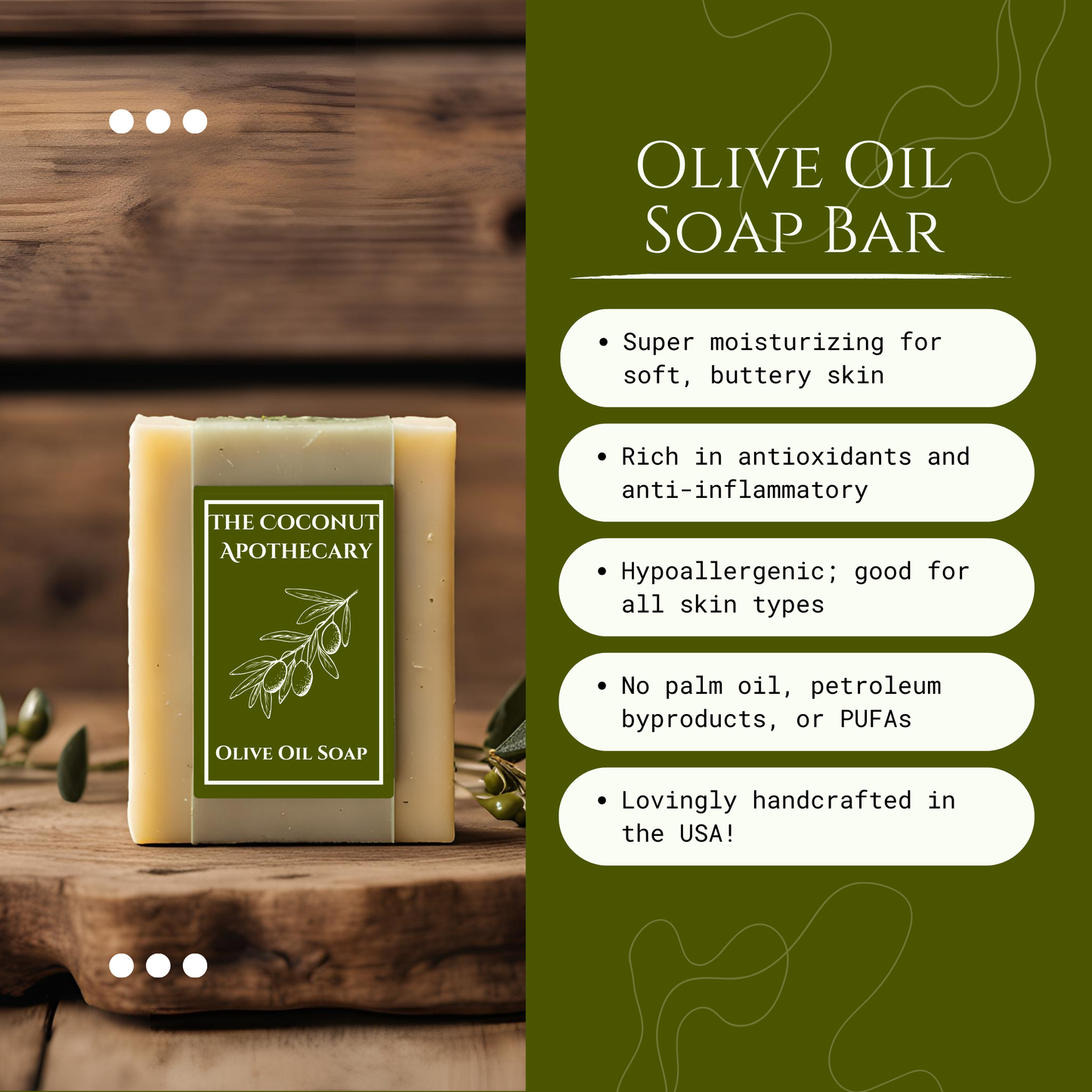 Olive Oil Soap Bar